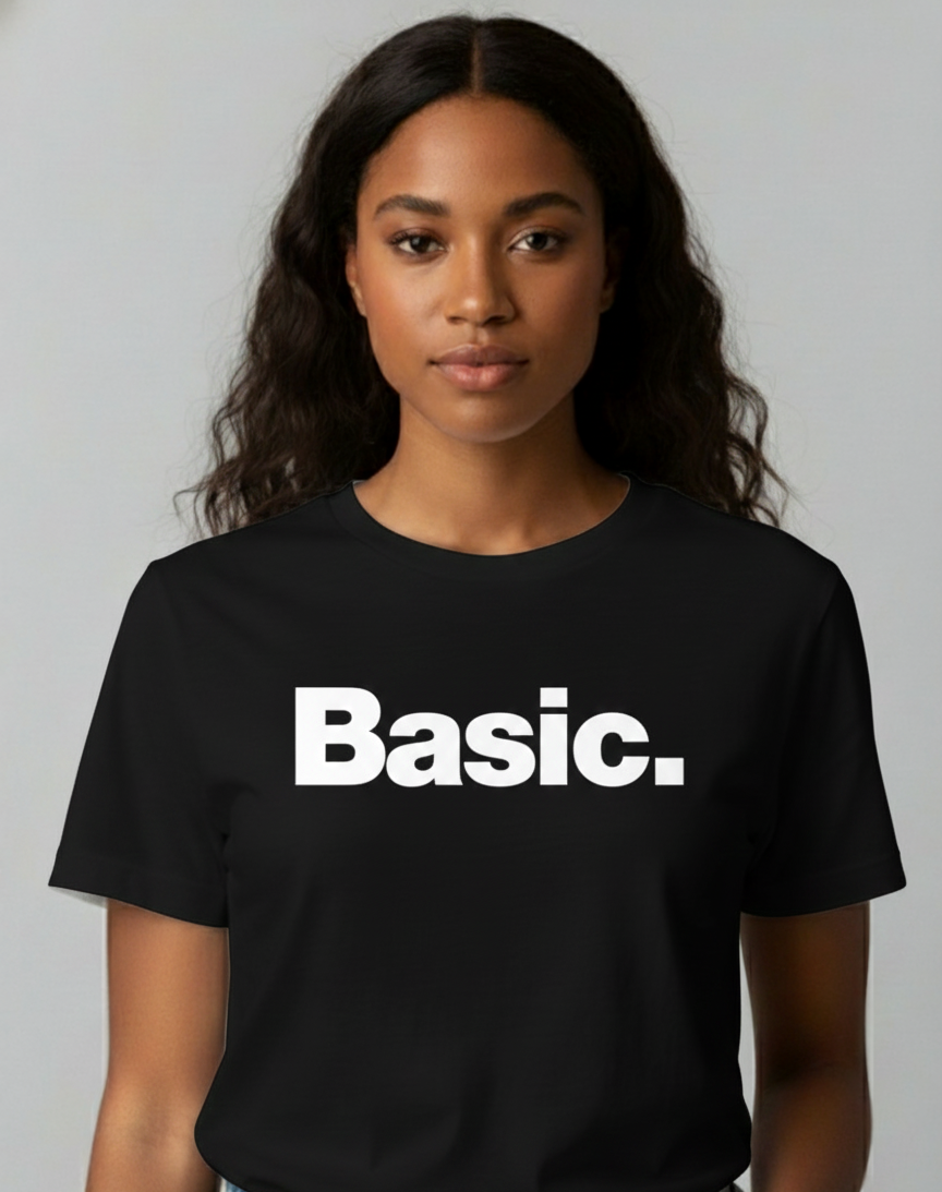 Keep It Simple: Adults Text & Logo Print